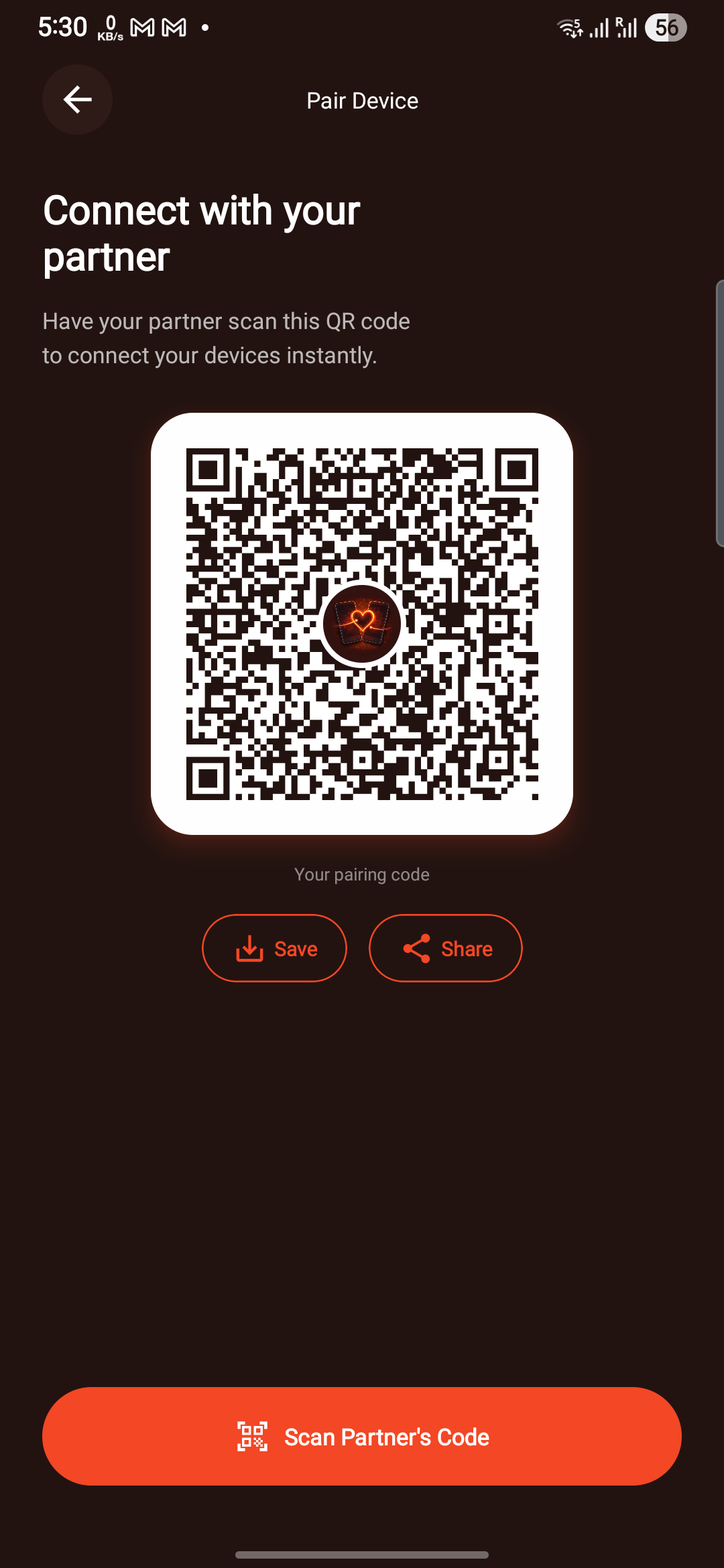 LokLok App - QR Code Pairing